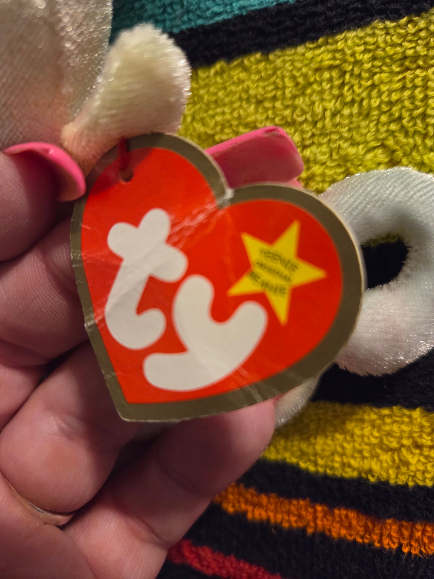 Teenie Beanie Seahorse