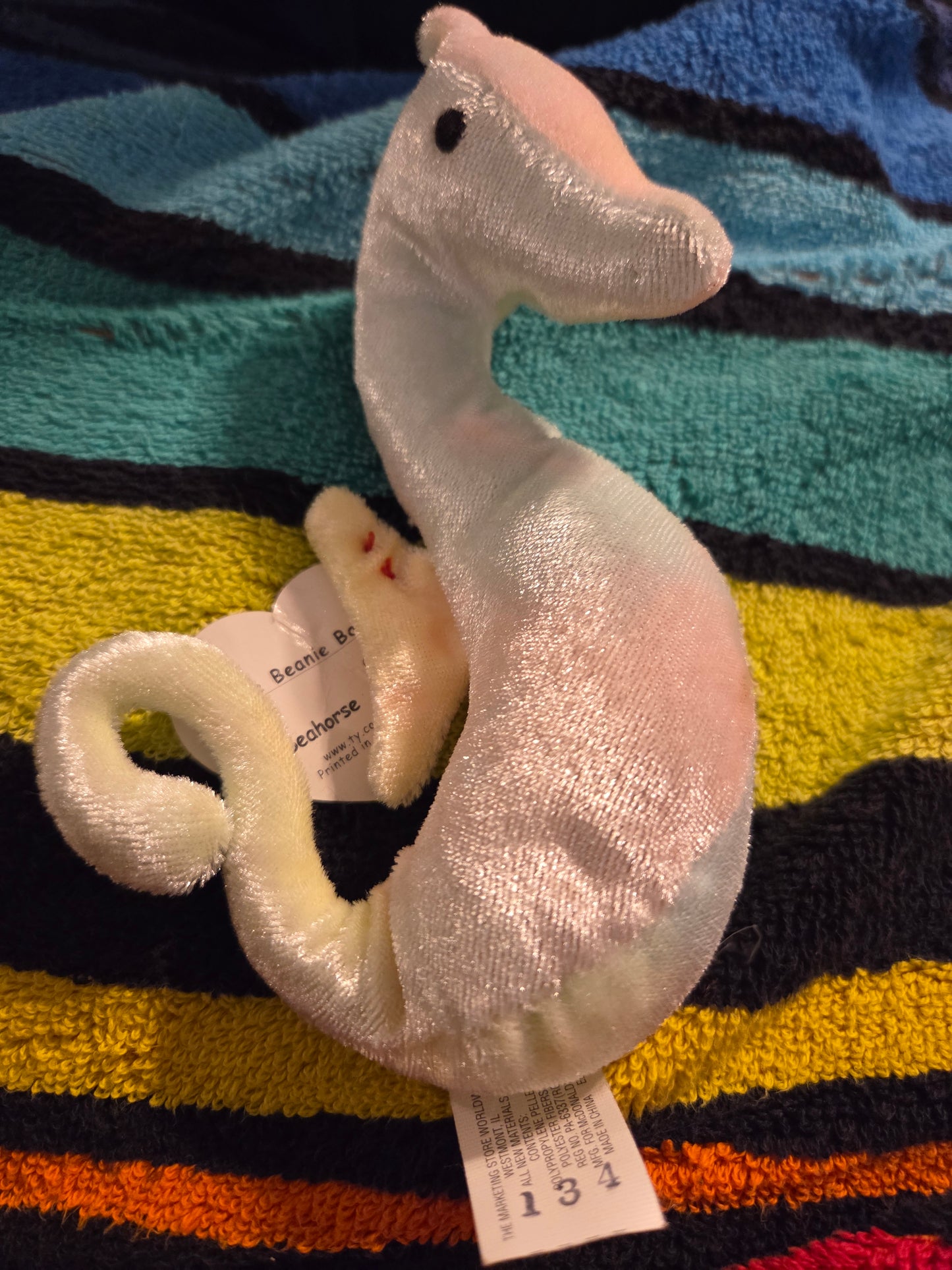 Teenie Beanie Seahorse