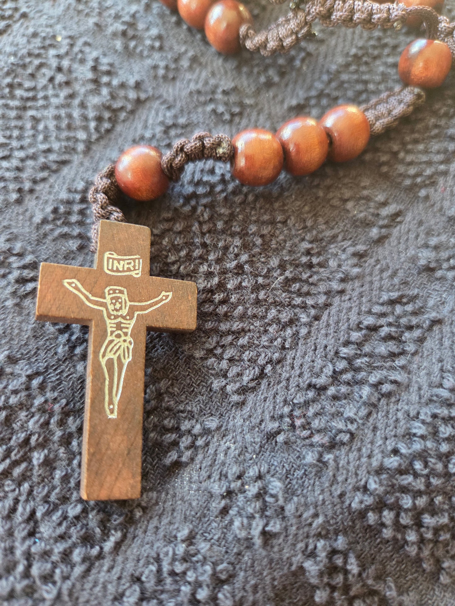 Wood Rosary