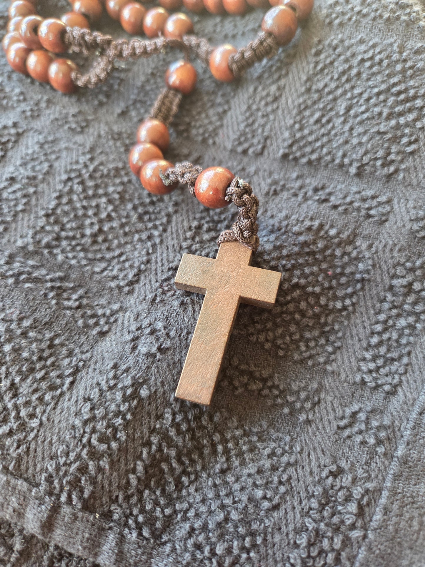 Wood Rosary