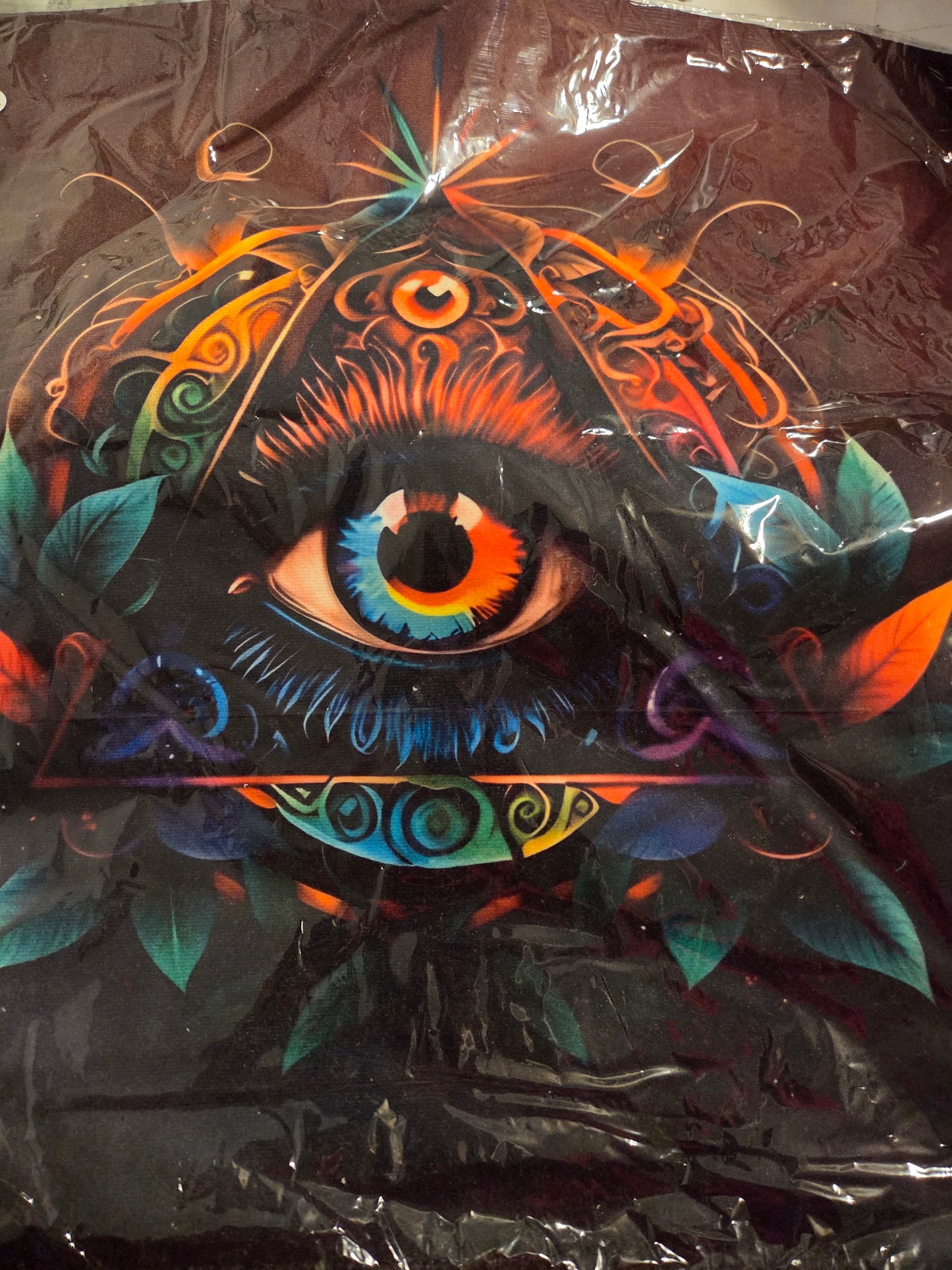 All Seeing Eye Velvet Suede Cushion