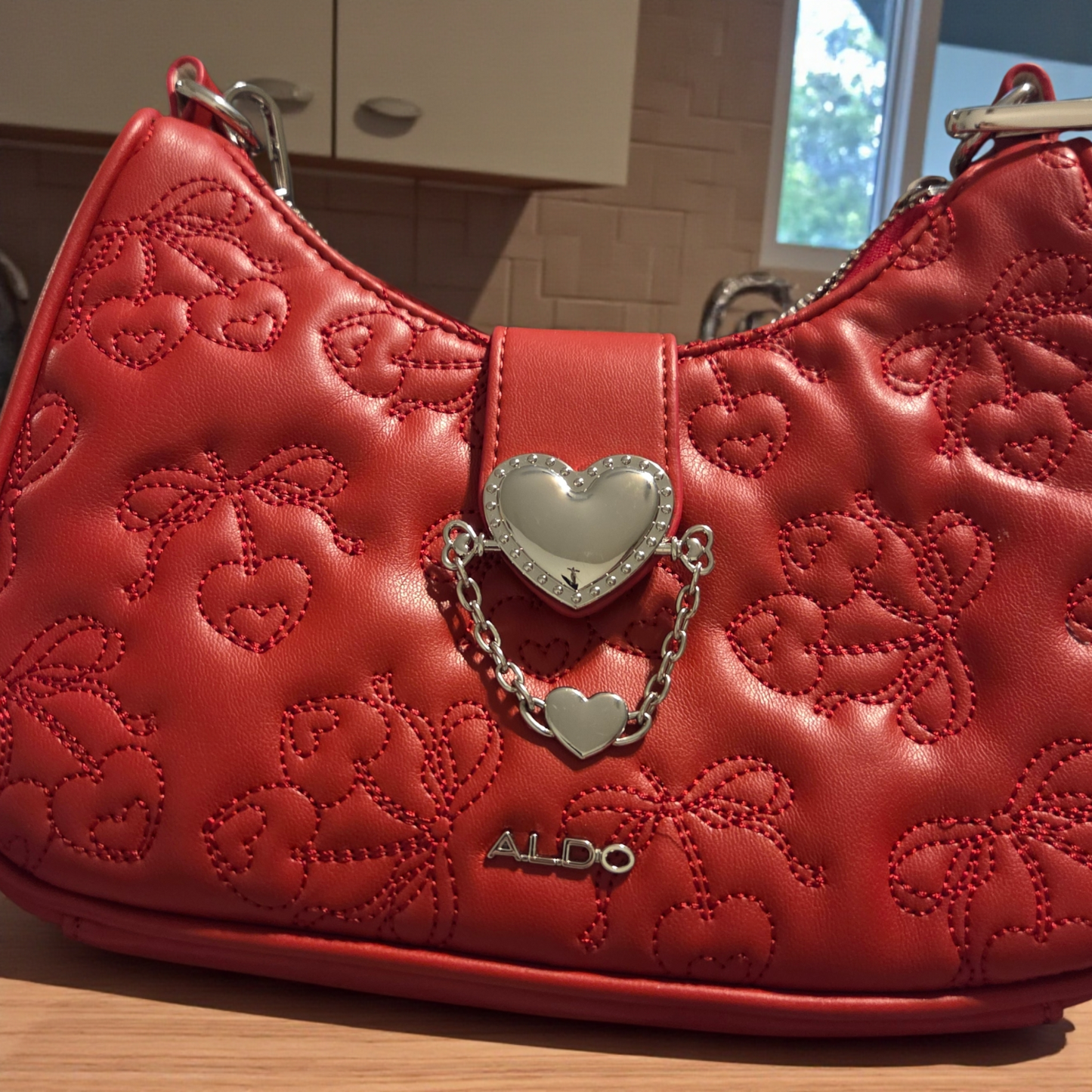 Aldo Red purse
